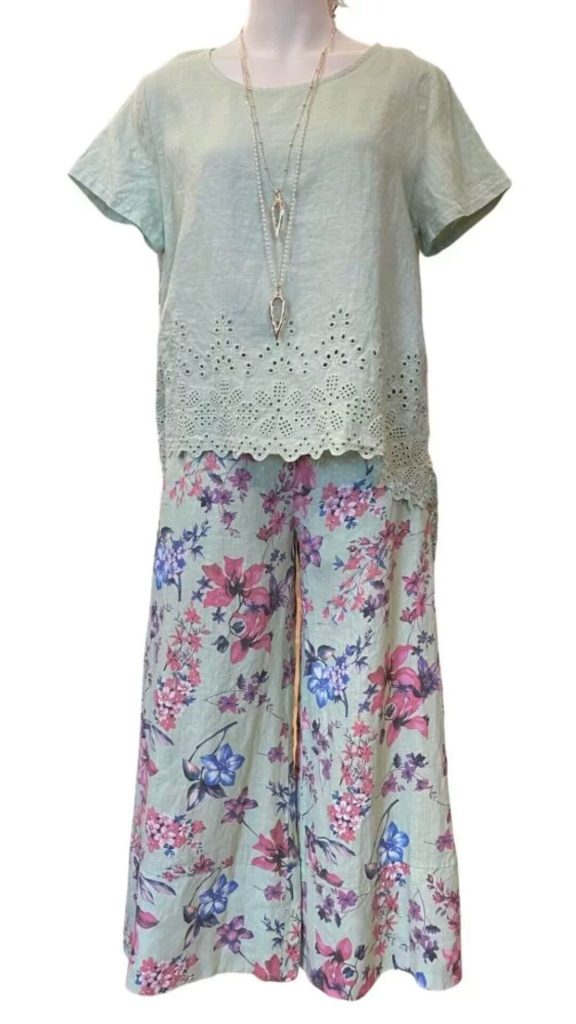 Floral pants from Blueberry Italia Clothing Australia