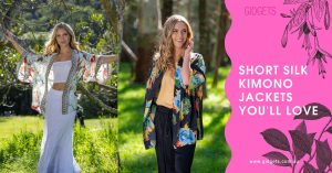 Short silk kimono jackets you'll LOVE