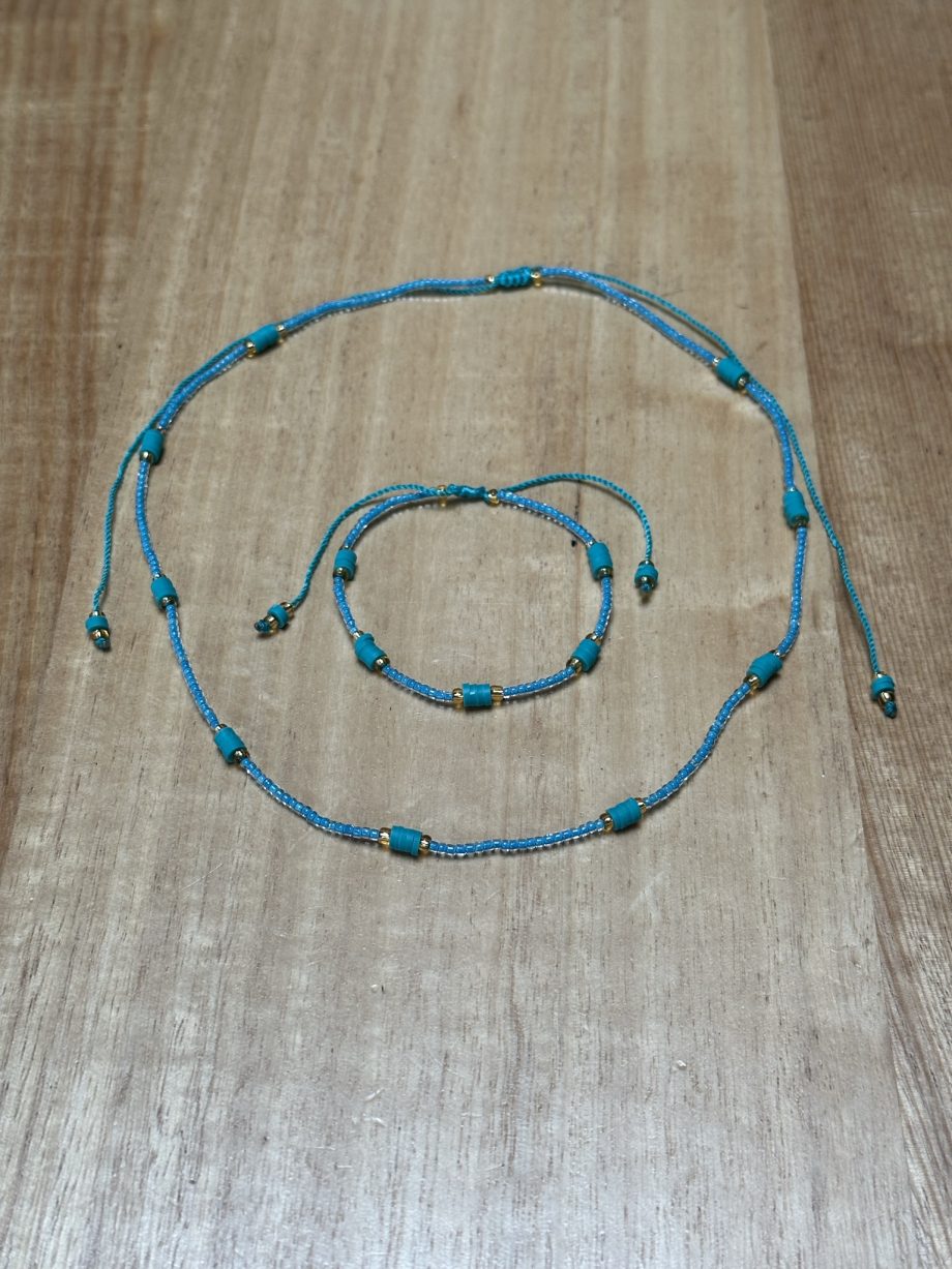 Turquoise bead set