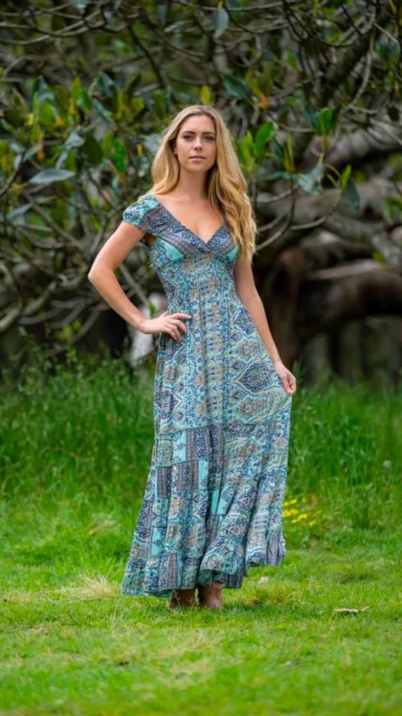 Riley gypsy style bohemian dress
