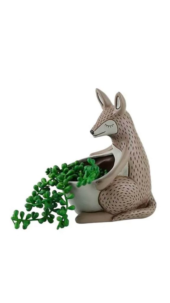 Kangaroo design planters